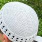 Kufi Cap in Pristine White