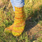 Multicolor Rustic Chunky-Knit Socks
