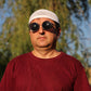 White Cotton Kufi Cap, Prayer Hat