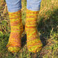 Multicolor Rustic Chunky-Knit Socks