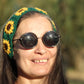 Crochet Boho Sunflower Headband