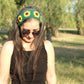 Crochet Boho Sunflower Headband