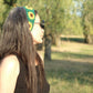 Crochet Boho Sunflower Headband