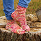 Unique Multicolor Knitted Socks