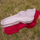 Elegant Lurex Knitted Socks
