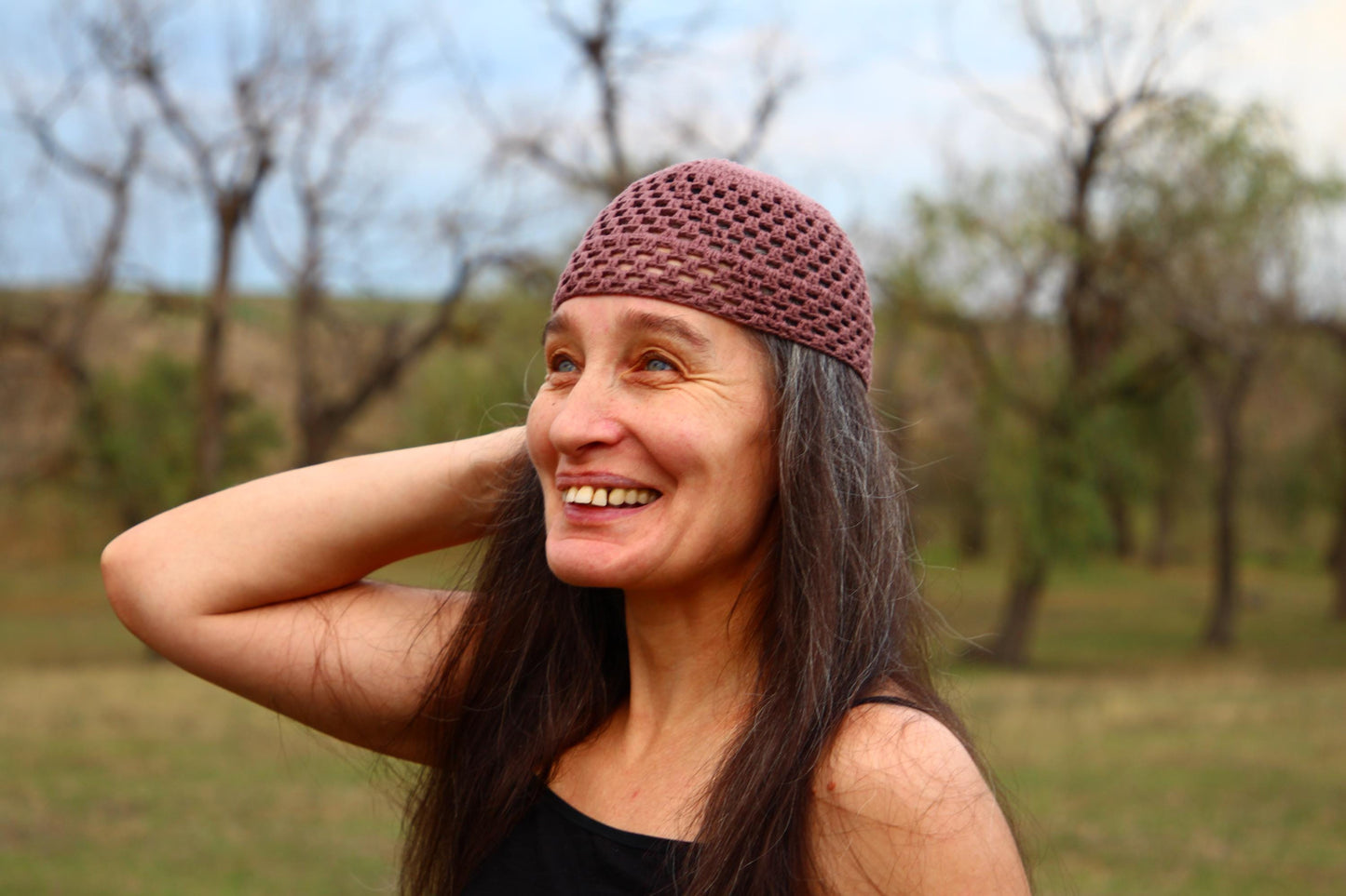 Crochet Spring Hat for Women