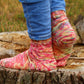 Unique Multicolor Knitted Socks