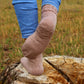 Elegant Lurex Knitted Socks