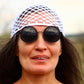 White Lattice Pattern Summer Hat
