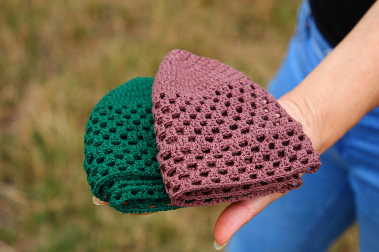 Crochet Spring Hat for Women