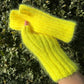 Neon Stretchy Fingerless Gloves