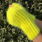 Neon Stretchy Fingerless Gloves