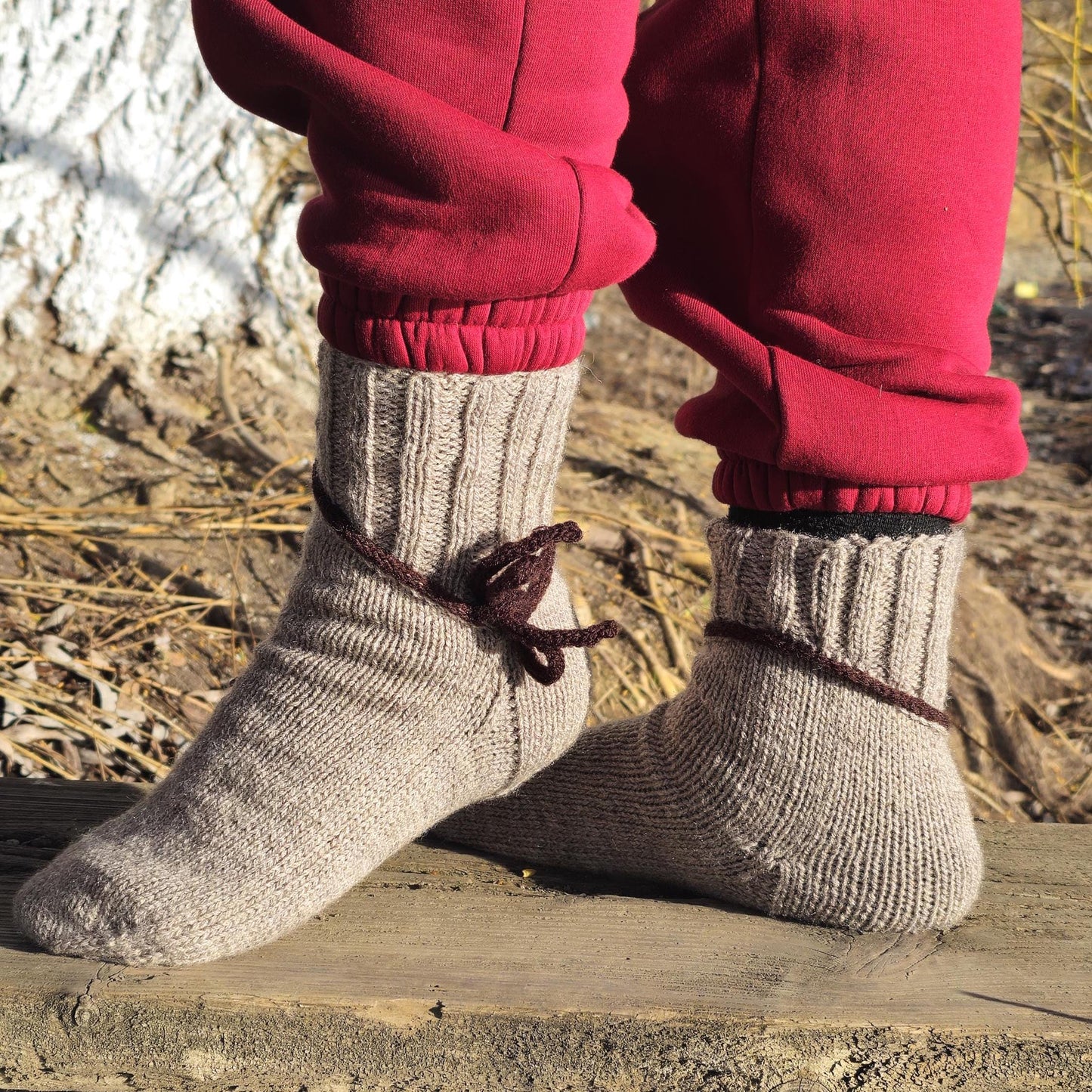 Everyday Bow Wool Socks