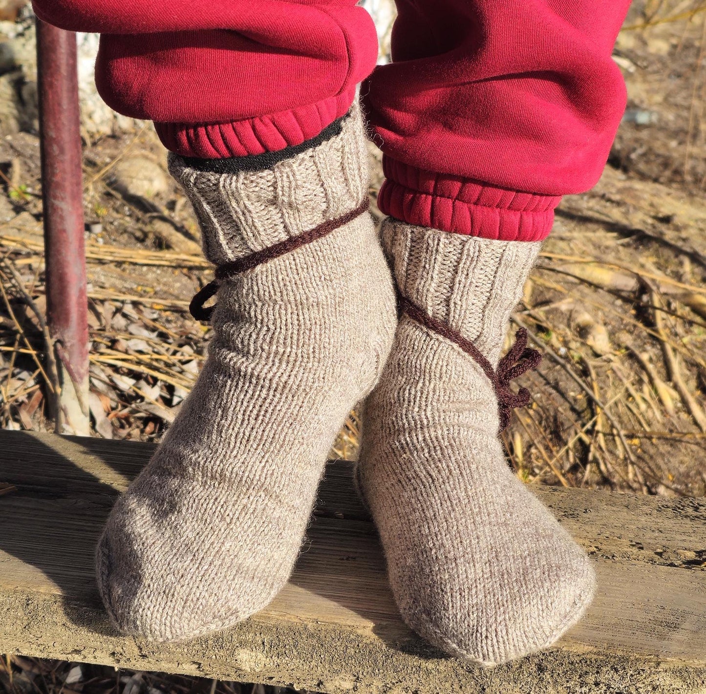 Everyday Bow Wool Socks