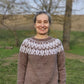 Lopapeysa sweater, Icelandic style sweater