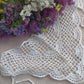 White Boho Summer Hair Kerchief