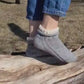Wool Blend Ruffle Socks