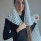 Snowflake Lightweight Crocheted Shawl