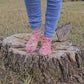 Unique Multicolor Knitted Socks