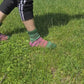 Mismatched Striped Wool Socks