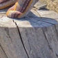 Extra wide stripped socks