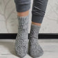 Wool fishnet socks