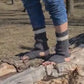 Stirrup leg warmers, Over the calf socks, Stripped open toe and open heel socks
