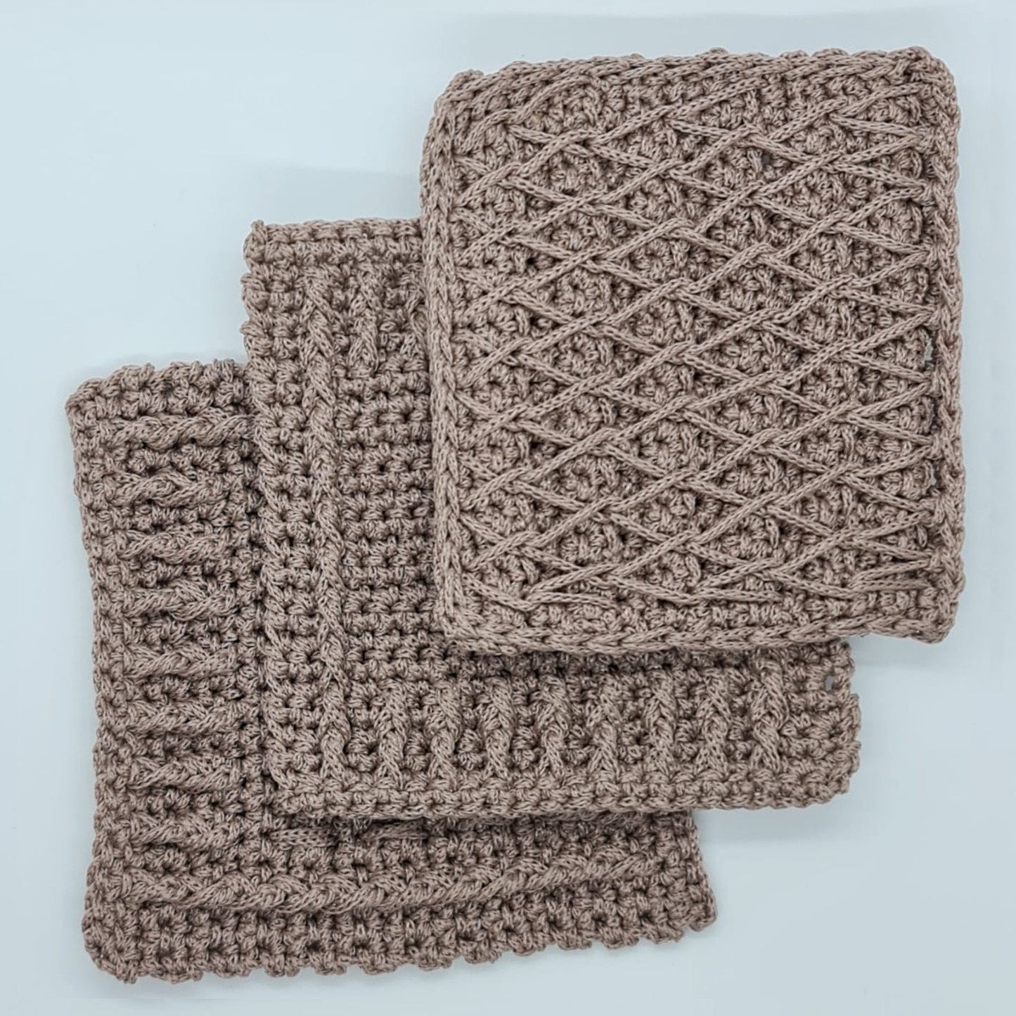 Crocheted Cup Coasters (Single/Set)