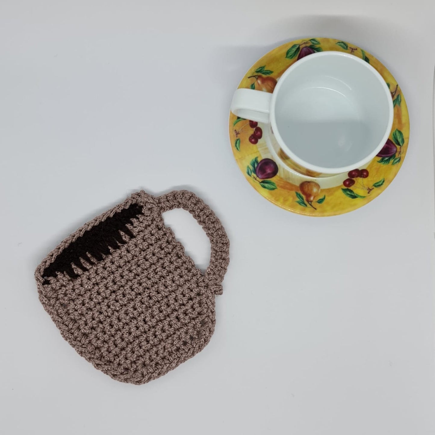 Crocheted Cup Coasters (Single/Set)