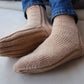 Comfy wool blend socks, Solid color socks