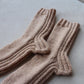 Comfy wool blend socks, Solid color socks