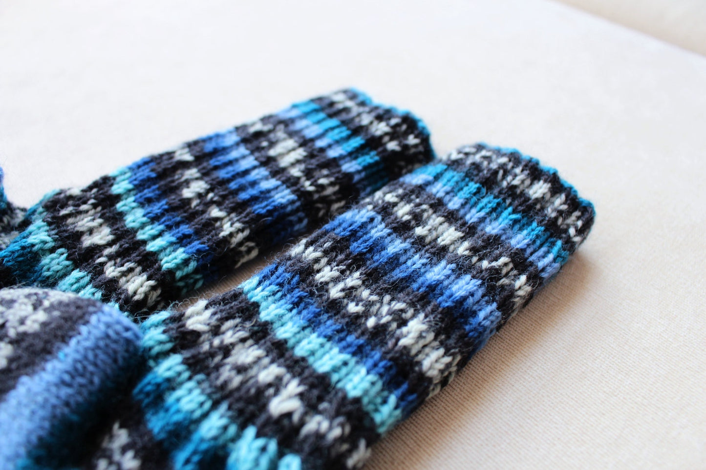 Multicolor cozy winter socks