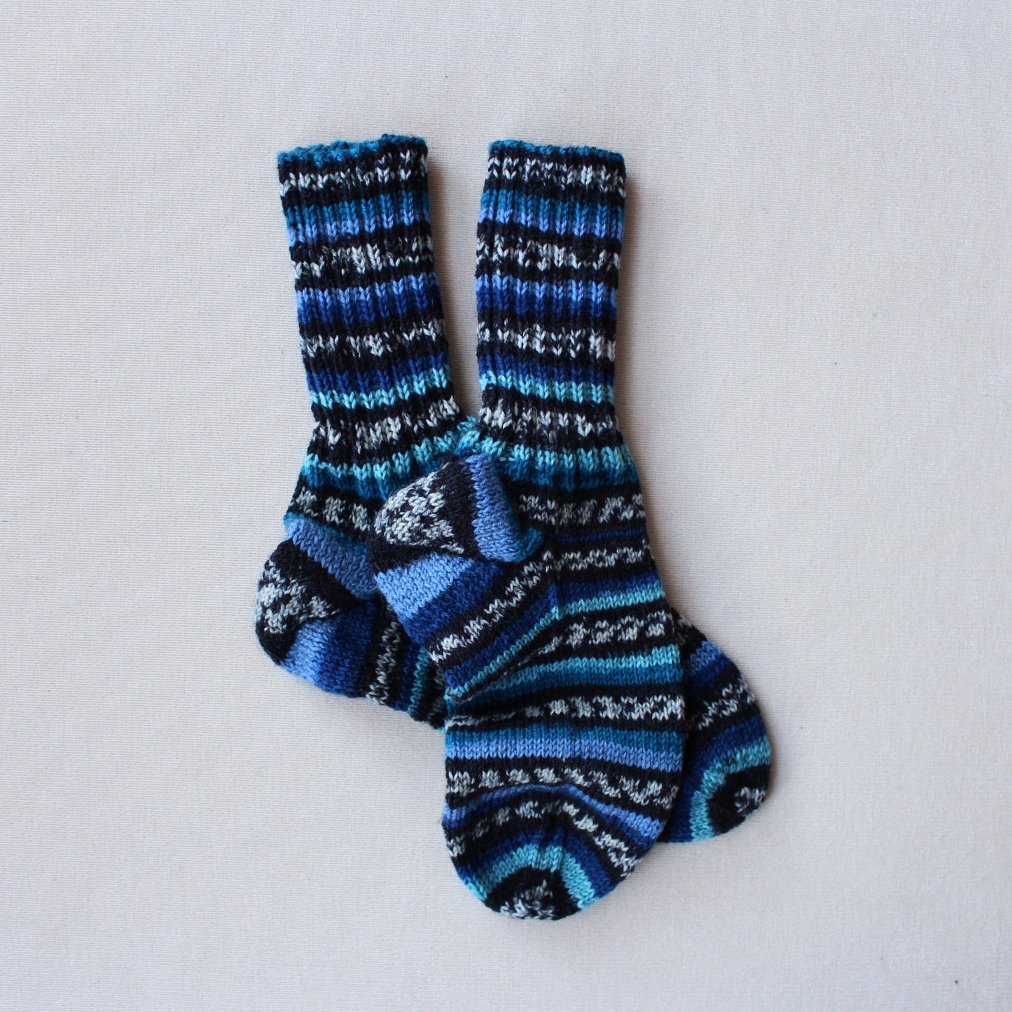 Multicolor cozy winter socks