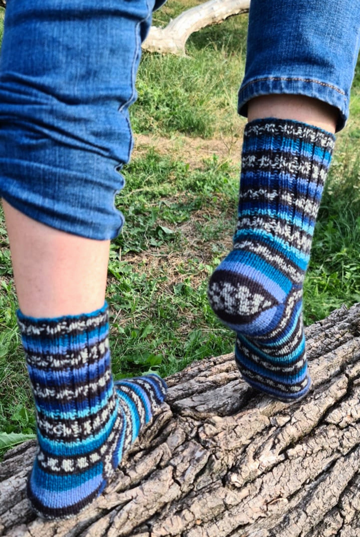 Multicolor cozy winter socks