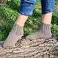 Gradient cold-weather socks
