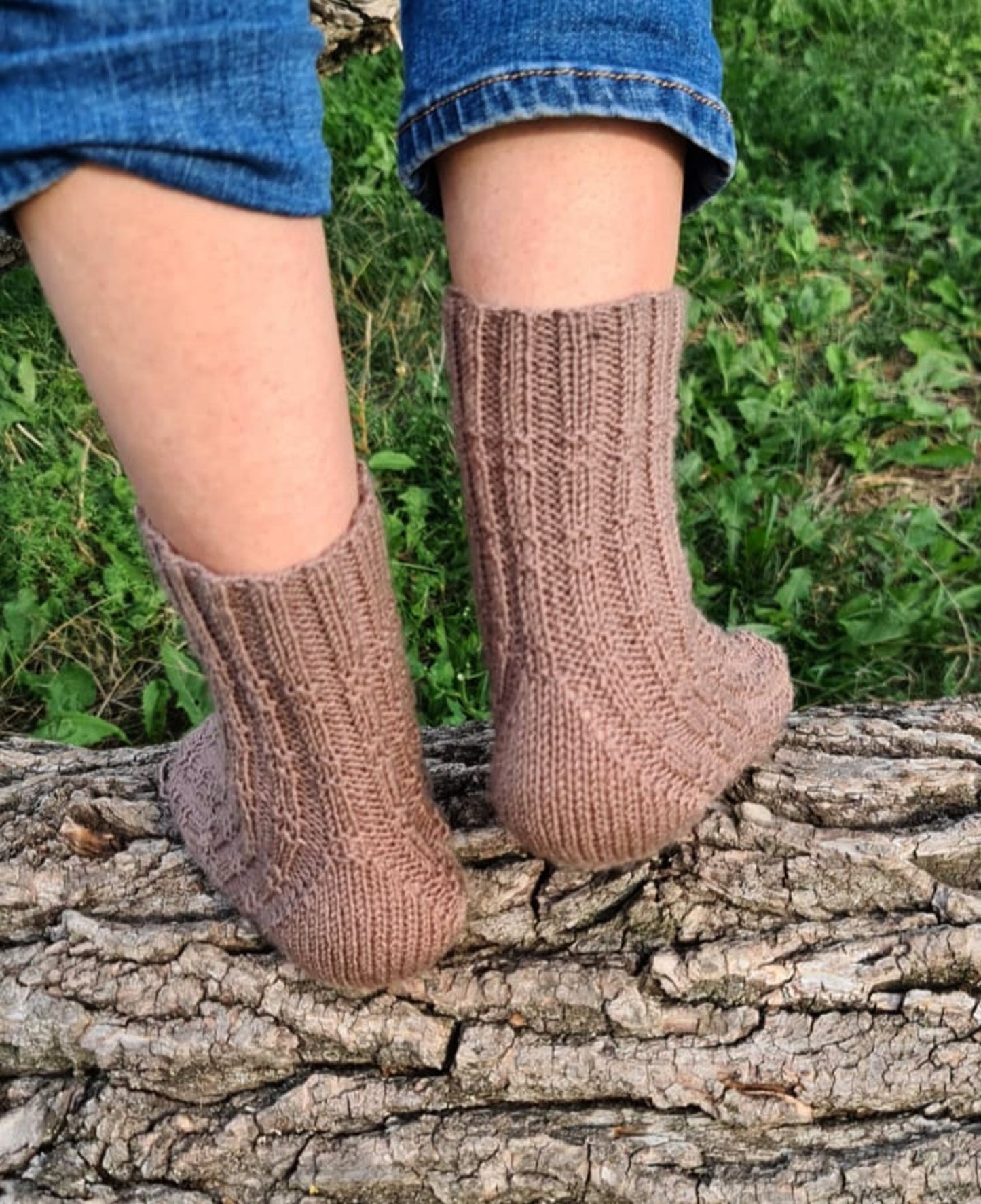 Wool blend quarter socks