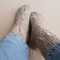 Elegant fishnet socks