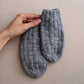 Wool-blend baby socks