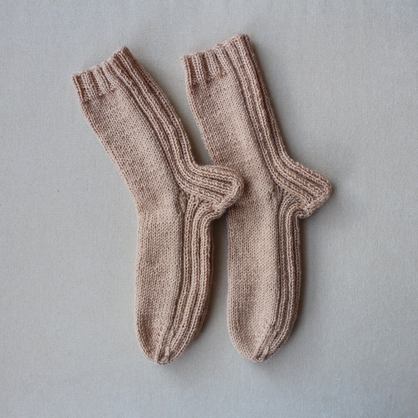 Comfy wool blend socks, Solid color socks