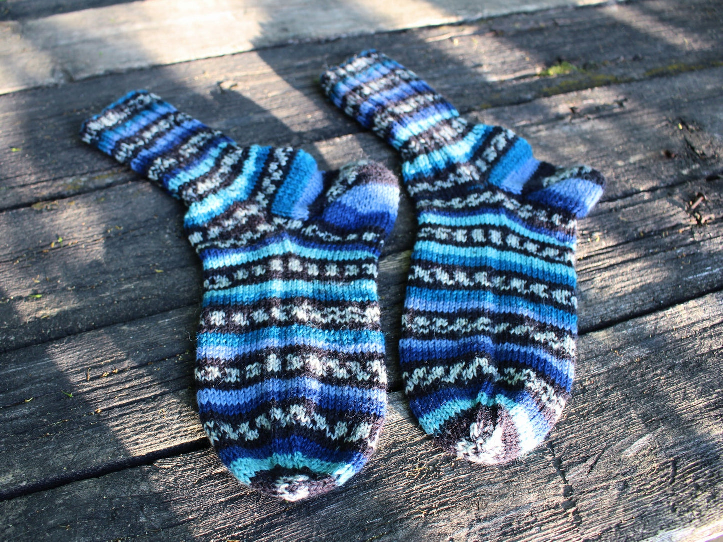 Multicolor cozy winter socks