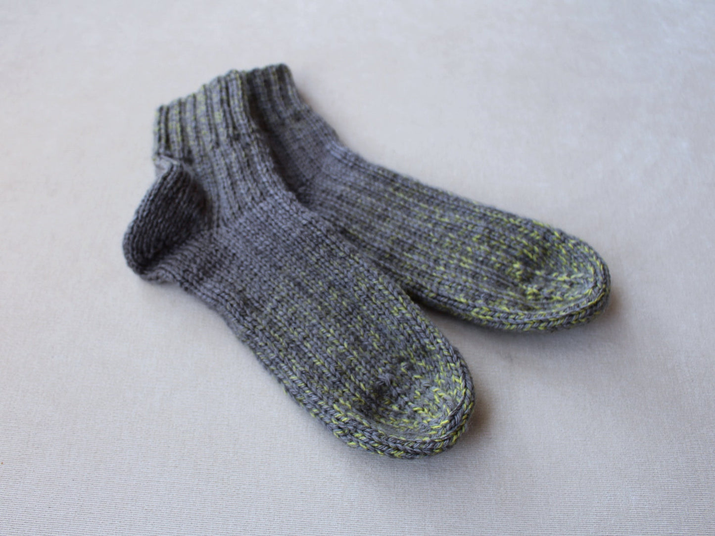 Gradient cold-weather socks