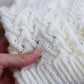 Pure acrylic white fishnet socks