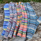 Funky rainbow striped socks