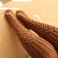 Knee-high braided socks