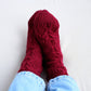 Elegant fishnet socks