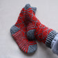 Eco wool-free vegan cold-weather socks