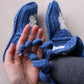 Cozy snowflake nordic home booties for women
