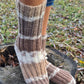 Ribbed mid calf socks