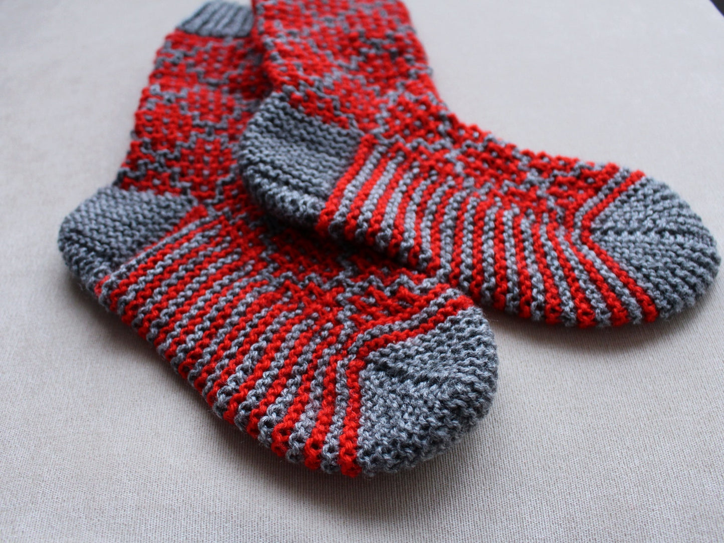 Eco wool-free vegan cold-weather socks