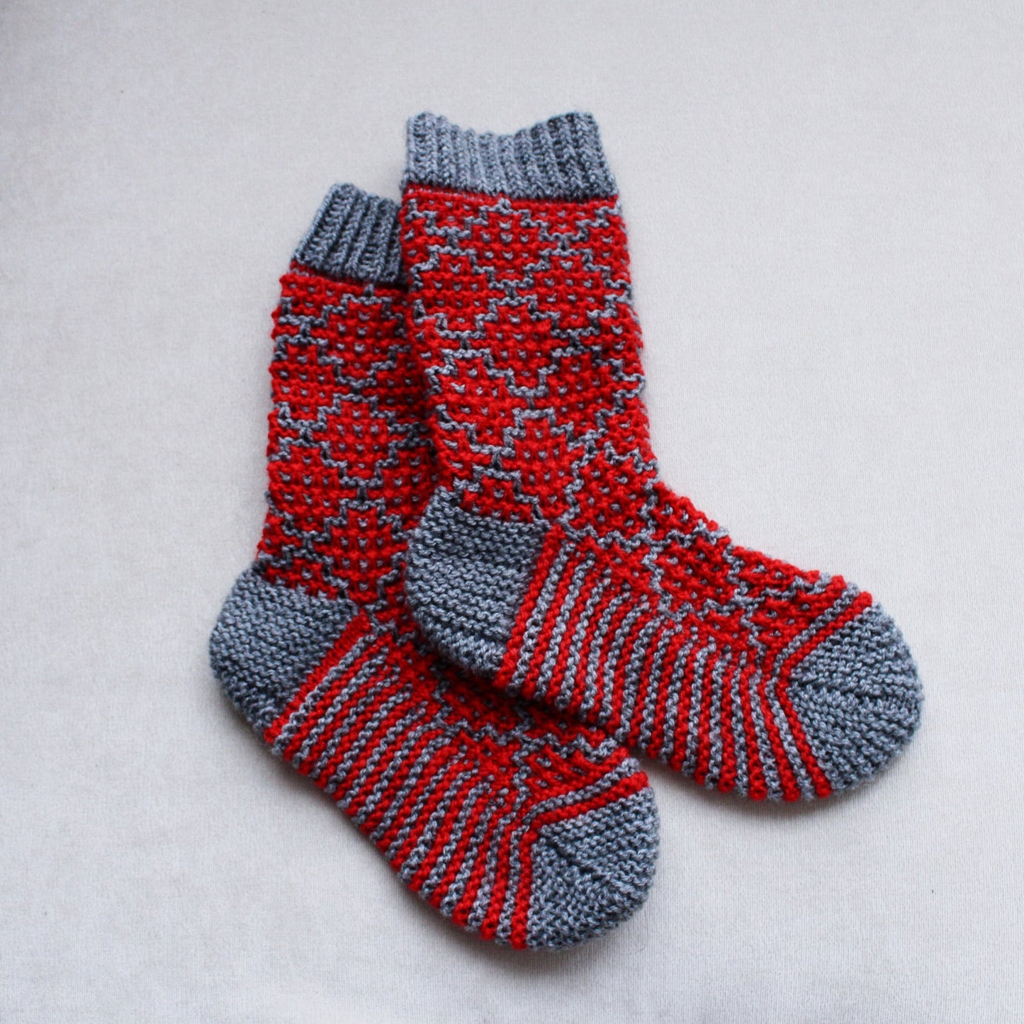 Eco wool-free vegan cold-weather socks